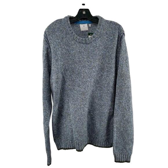 NWT 7 Diamonds  Multicolor Blue Sweater SZ- L - Picture 1 of 3